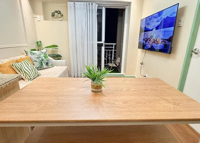 Apartamento Queen Bed With 1 Bedroom Near Ayala Mall Cloverleaf Balintawak *